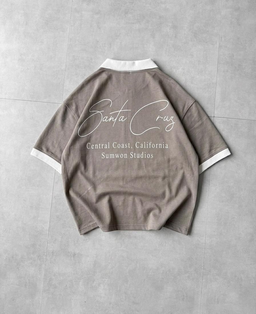 DROP POLO T SHIRT