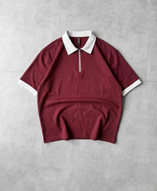 DROP POLO T SHIRT