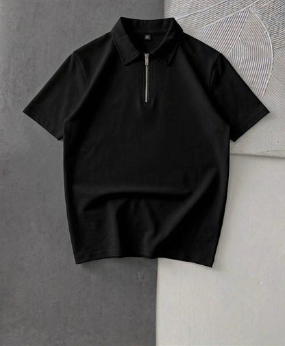 SIMPLE ZIP POLO