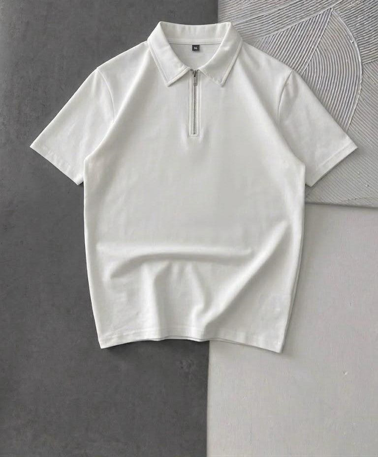 SIMPLE ZIP POLO